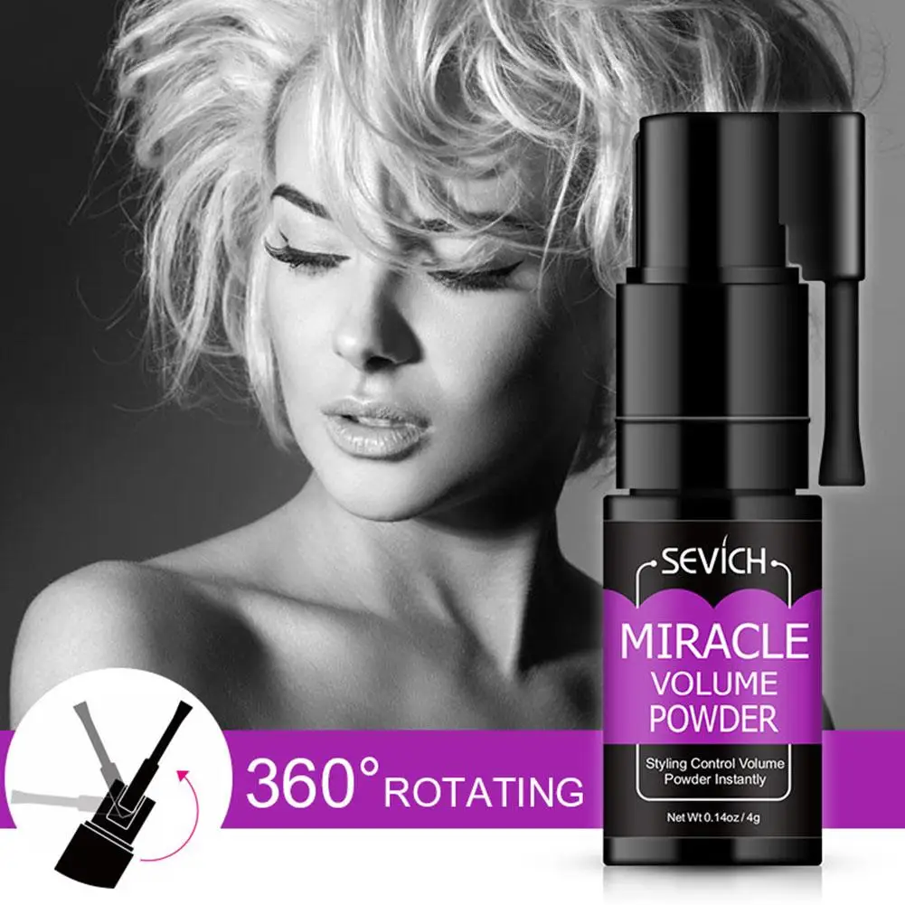Miracle Fluffy Hair Powder Hair Volume Captures Haircut Disposable Modeling Quick-drying Unisex Spray Styling Powder J8E3