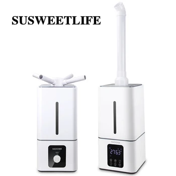 110V/220V Air Ultrasonic humidifier Mute Commercial Supermarket Vegetables Mist Maker 13L Fogger Spray Anion Humidifiers 1