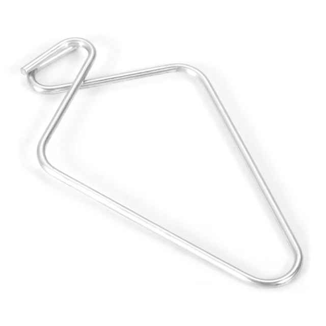 20//10 Pcs 61*32mm Drop Ceiling Hook Clips Silver Hook T-Bar Grid