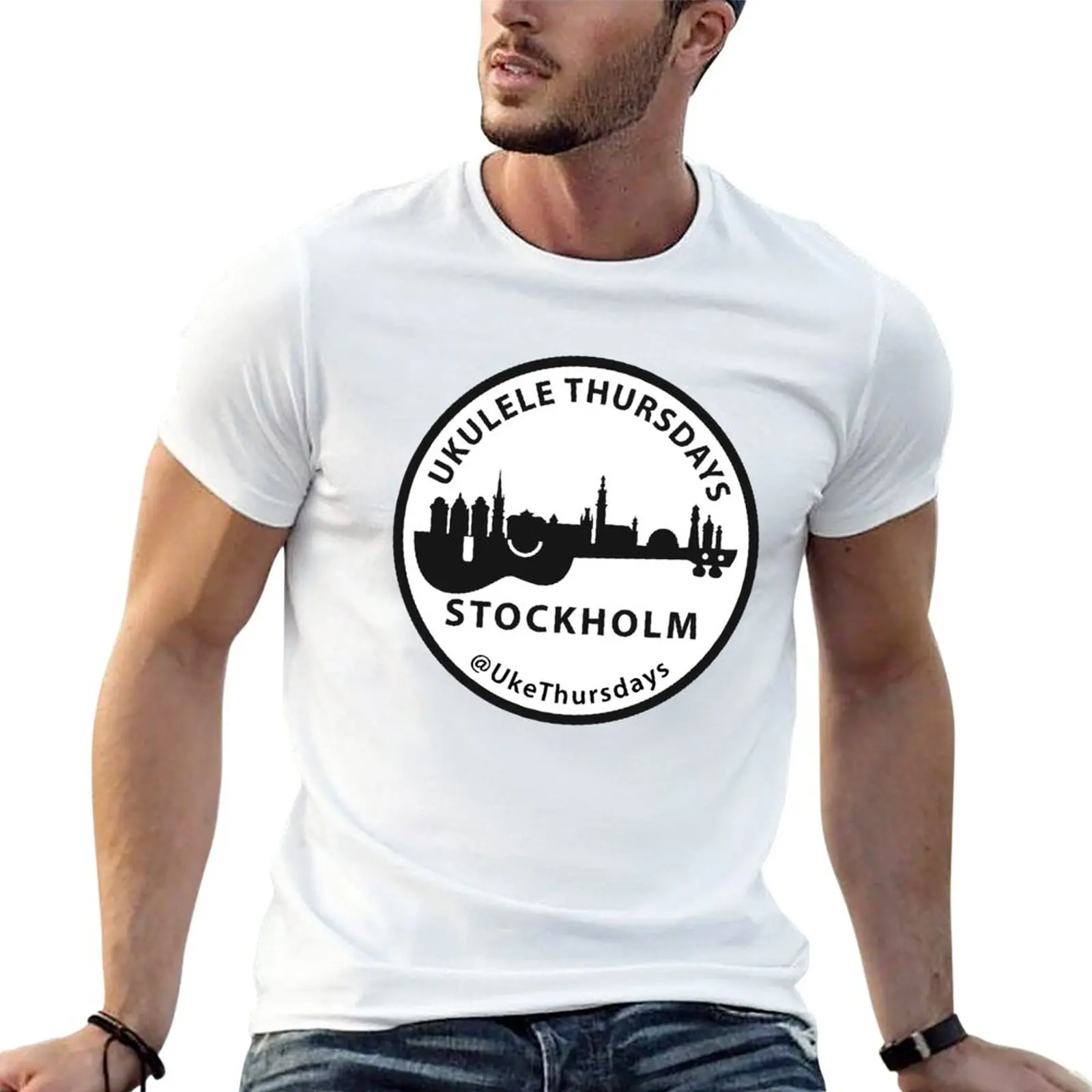 

New Ukulele Thursdays T-Shirt sports fan t-shirts Tee shirt cute clothes tops mens white t shirts