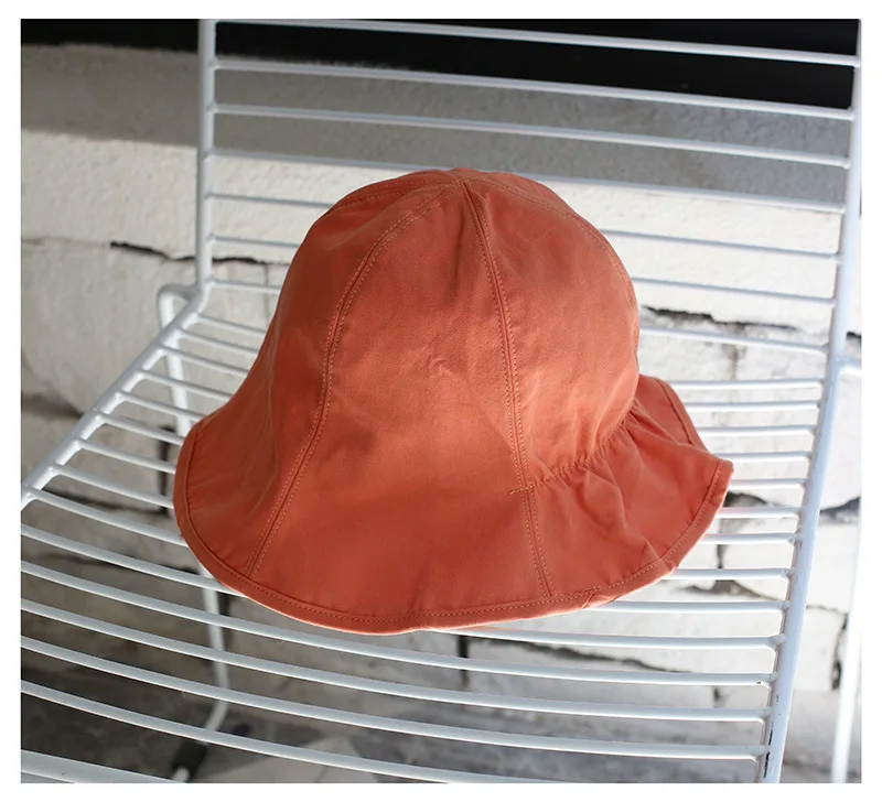 Breite Krempe Sonnen hüte für Frauen Panama faltbare Falten Eimer Hut Sommer Sonnenschutz Visiere Kappen Outdoor Strand Fischer Kappen – Detail 11