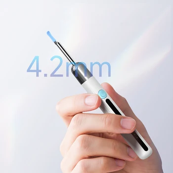 Visual WiFi Otoscope Camera 4.2mm 1080P HD Ear Picker for iOS/Android Ear Cleaning Wireless Endoscope with Ear Wax Removal Tools 1