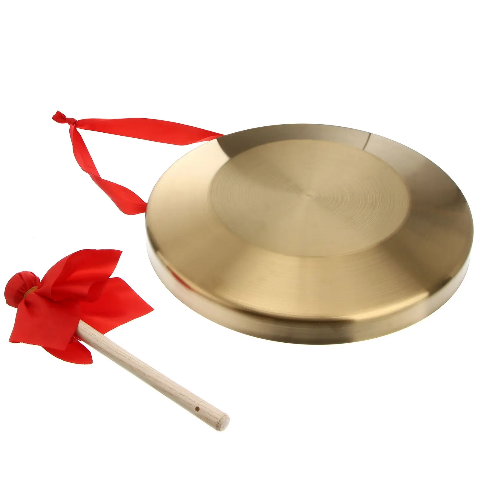 The Hammer Gong Chinese Cymbal Hand with Play Durable Boy Golden for Company Opening Music Instrument Baby