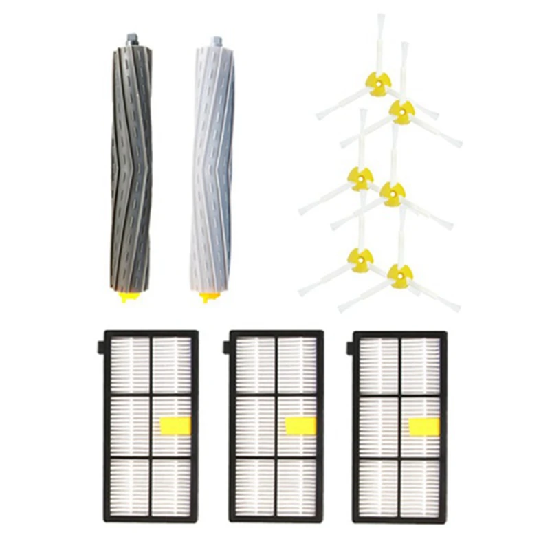 

Suitable For Irobot Roomba 800 860 870 880 980 Washable Rubber Brush Main Brush Roller Brush Side Brush Filter