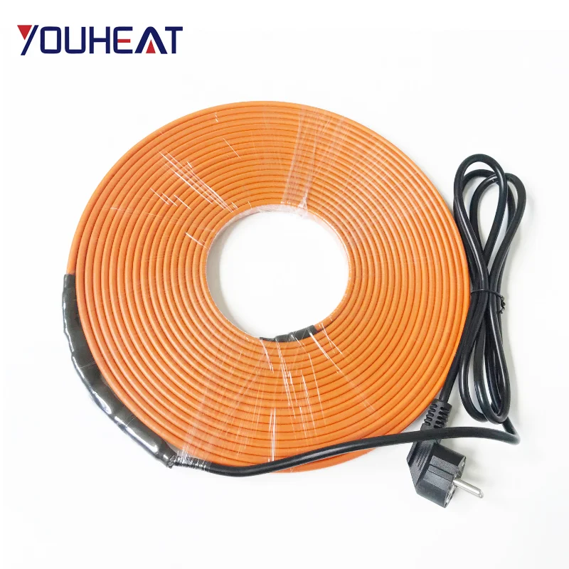 YOUHEAT 50m Heating Cable Pipe Frost Protection Waterproof Heating