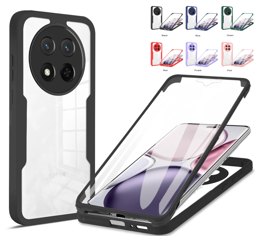 360 Full Body Screen Protector Transparent Shockproof Phone Case