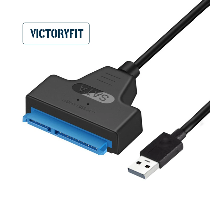 Sata para Usb 3.02.0 Cabo de até Gbps para 2.5 Polegada Disco Rígido Ssd Hdd Externo Sata 22 Pin Adaptador Usb 3.0 para Sata Iii Cabo