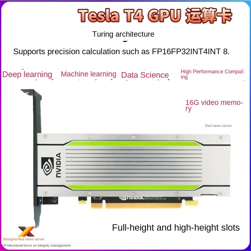 Tensor Core Tesla T4 P4 Tesla P4 P40 M40 P100 T4 Graphics GPU Deep