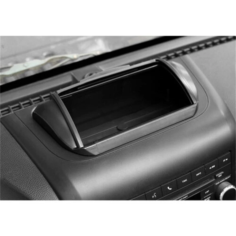TDHLW Vassoio del cruscotto Scatola portaoggetti del cruscotto Vassoio della Console Contenitore dell'organizzatore delle Chiavi del Telefono per Jeep Wrangler JK JKU e illimitato 2007-2010