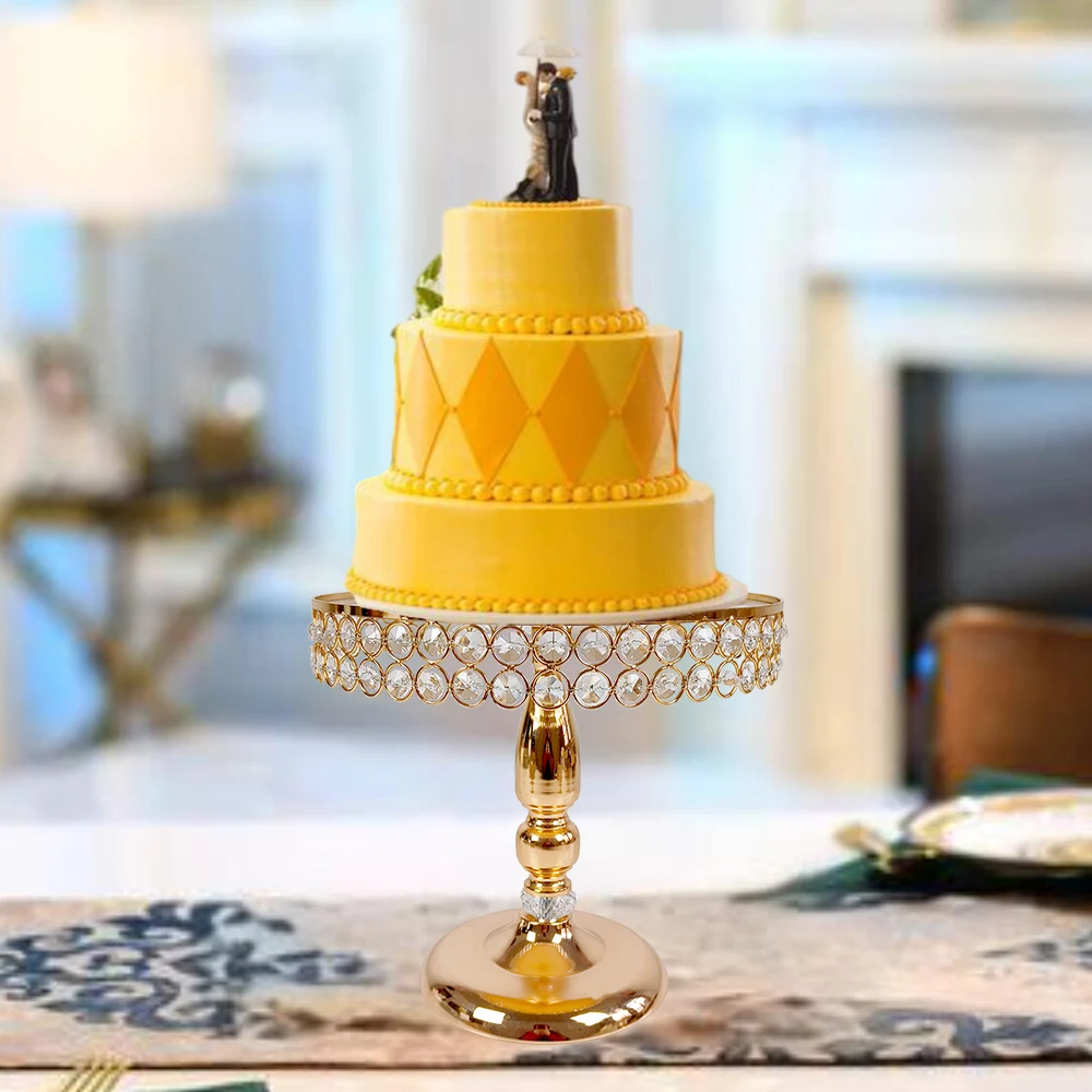 Gold Cake Stand Dessert Stand 1Pcs/lot For Wedding Birthday Party