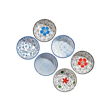 Japanese Ceramic Sauce Plates 7