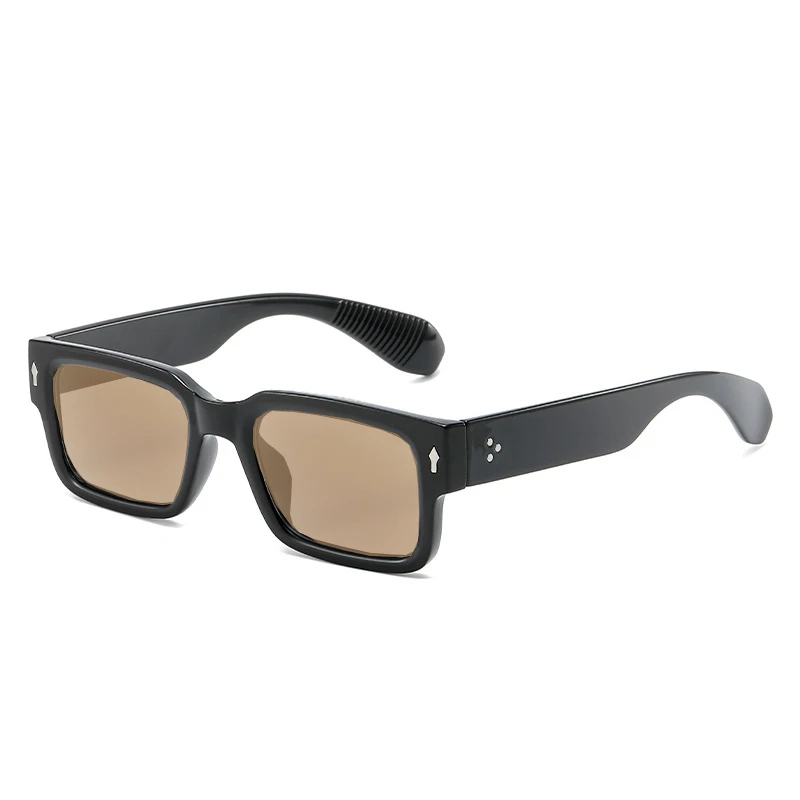 Trend Quadratische getönte Lesebrille Männer Frauen UV-Schutz Outdoor Schatten Sonnenbrille Persönlichkeit Presbyopie Leser +1,0 bis +4,0 – Detail 13