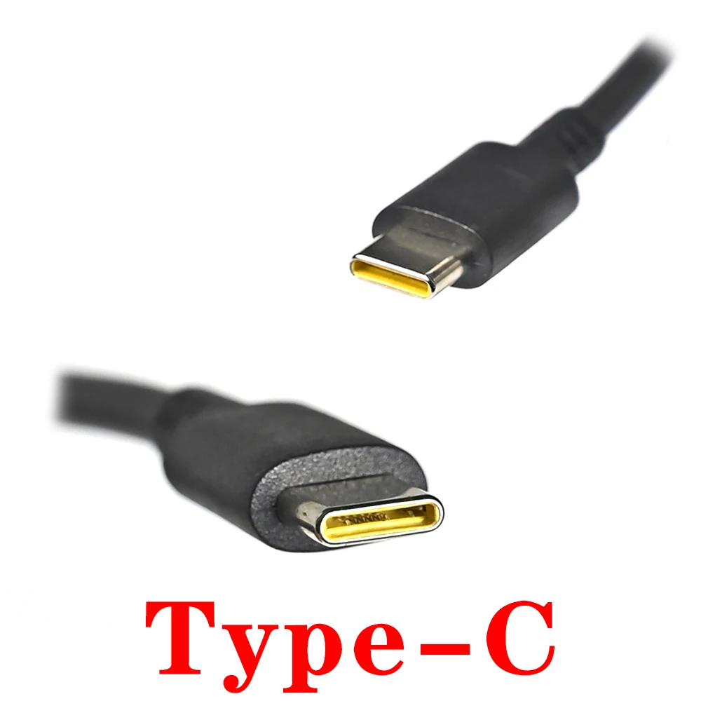 Usb Tipo-c ac Laptop Carregador Adaptador de Alimentação Carregador para Lenovo Thinkpad x1 Carbon Yoga X270 X280 T580 P51 P52s E480 E470 s2 20v 3.25a 65w - Imagem 2
