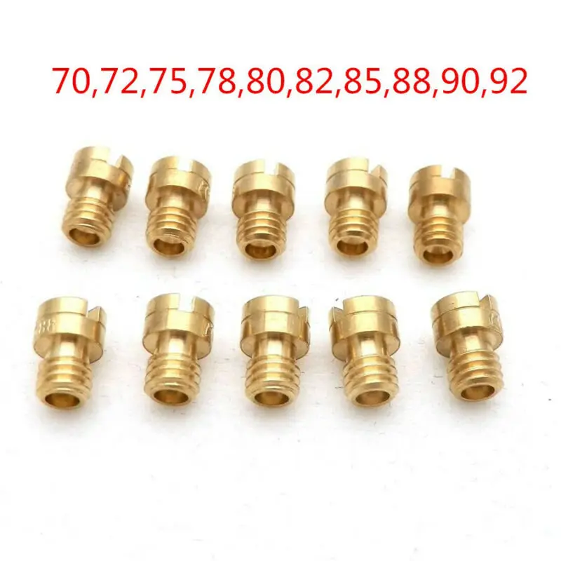 

10 шт., 7 мм для скутера GY6 PZ19 139QMB 50cc Carb 70-92