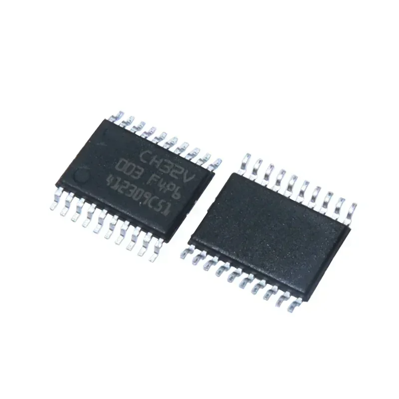 32 Bit RISC V MCU 10PCS/lot CH32V003A4M6 CH32V003F4P6 TSSOP20 CH32V003J4M6 SOP8 CH32V003F4U6 industrial grade 32-bit general-purpose RISC-V MCU