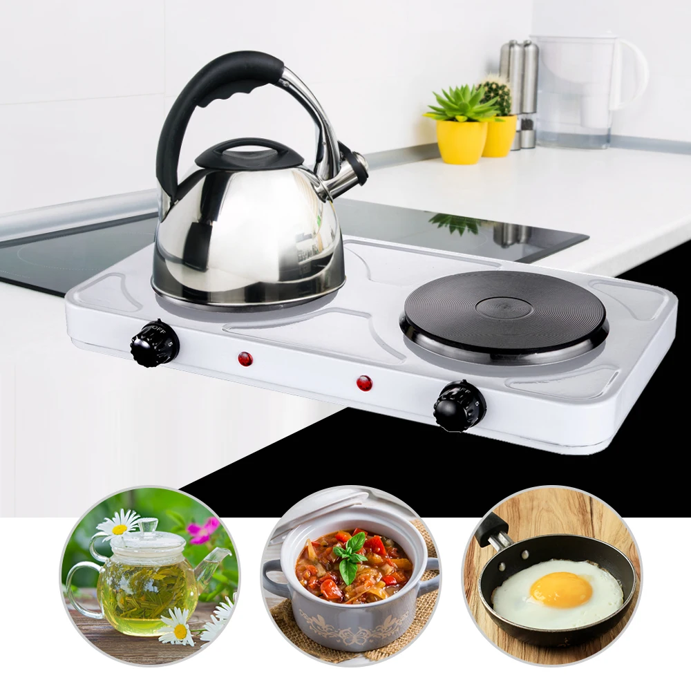 110V 220V Kitchen Lab mini Electric stove electric household furnace thermostat hot milk cooker travel Hot Plate Hot Cook Heater 6