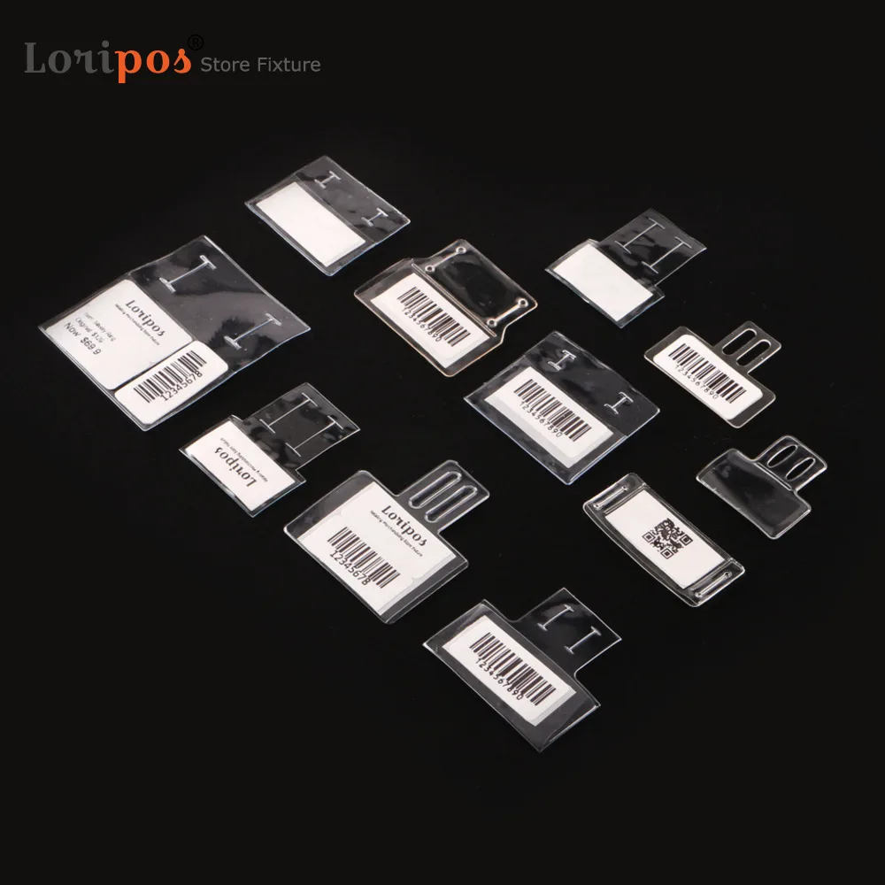 20pcs Optical Frame Slip On Label Base Eyewear Eye Glasses Slide Over Price Tag Jewelry Soft Strip Labels Plastic Holder Mount