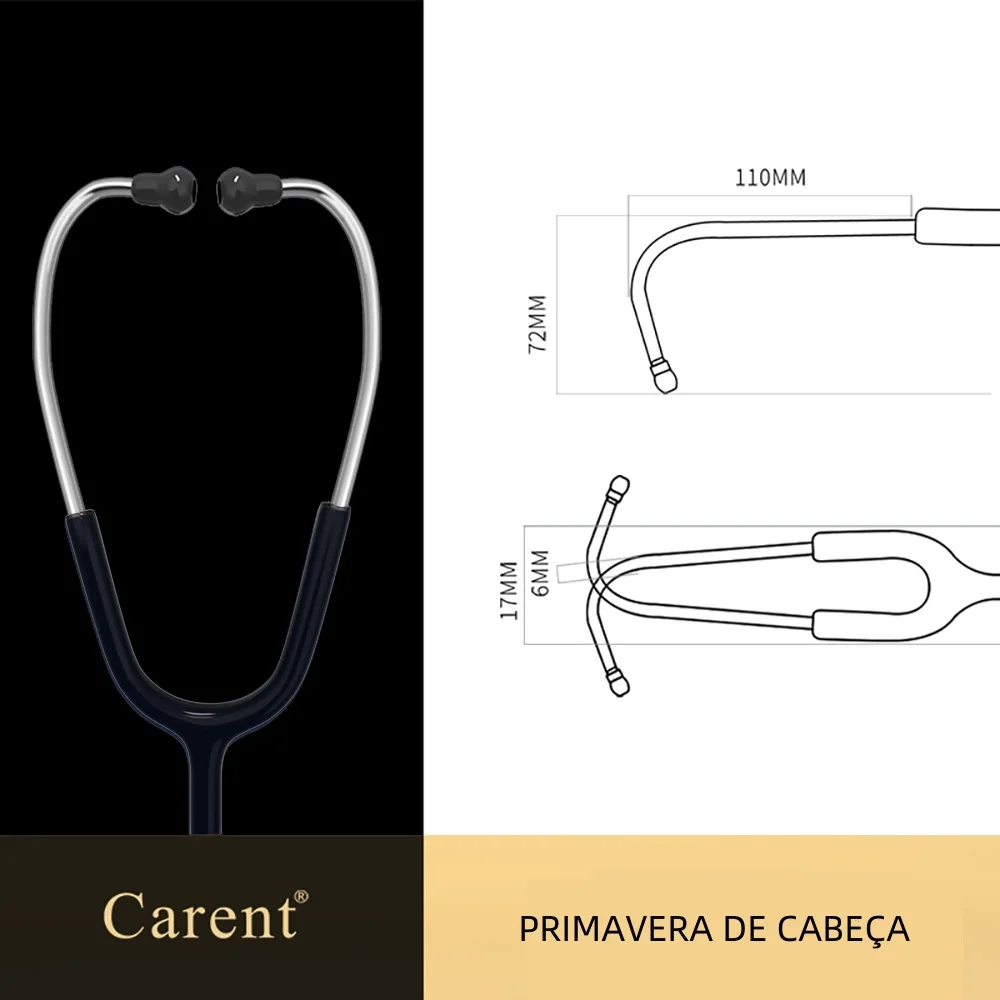 Carent Professional Universal Medical Stethoscopes Dual Fetal Heart Multifunctional Medical Health Cardiology Stethoscope