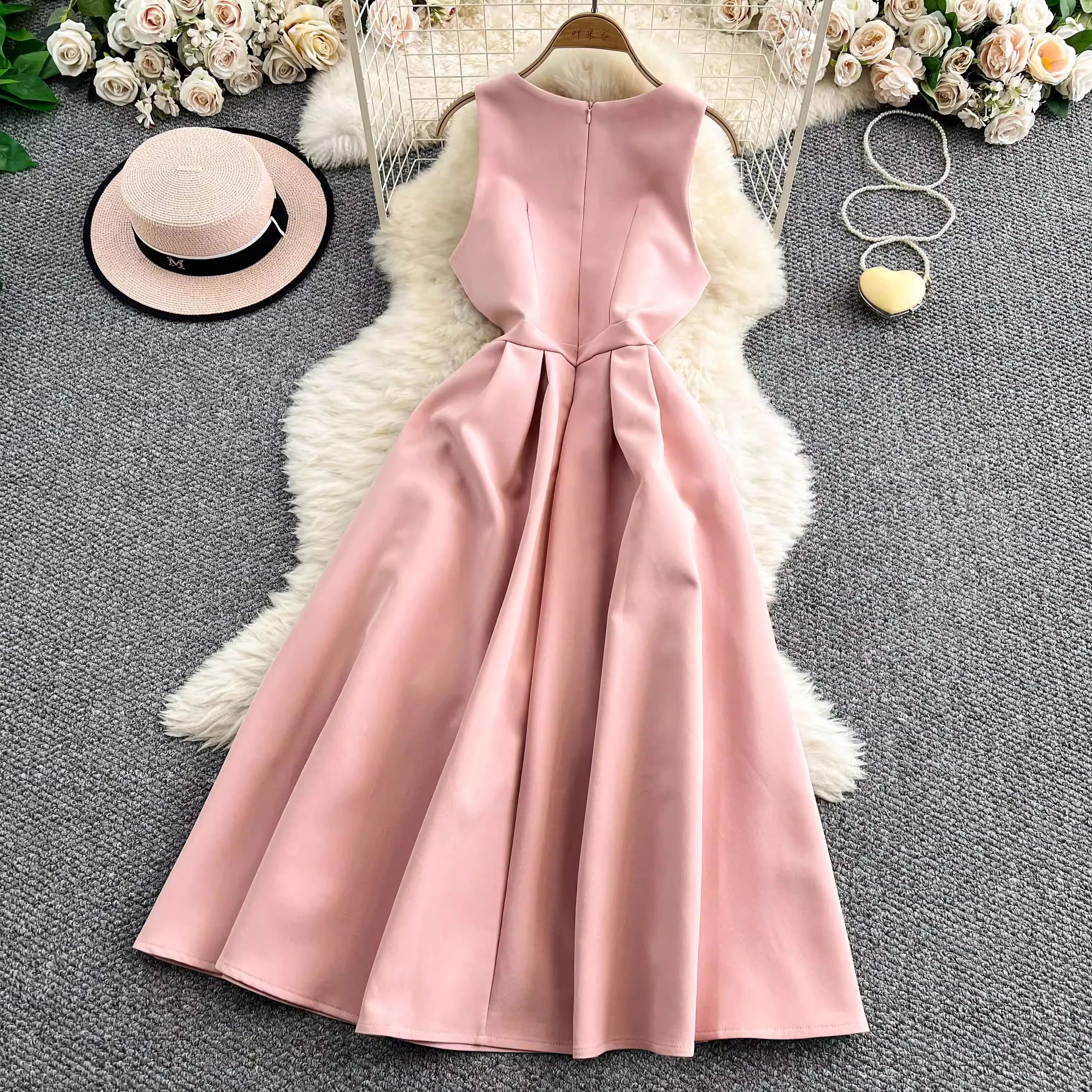 High Quality Summer Women Sexy Square Collar Sleevless Spaghetti Strap  Fashion Elegant Party Office Casual Dresses - AliExpress 200000345