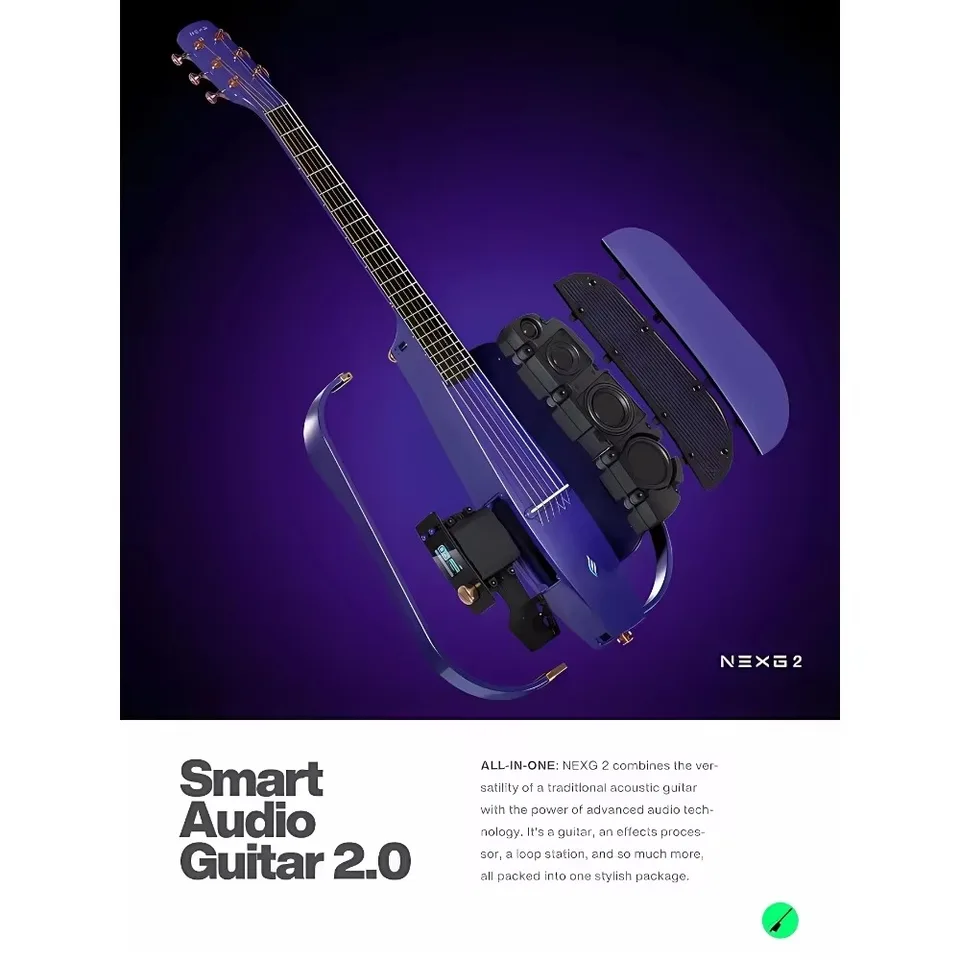 Enya nexg 2-基本的なアコースティックエレキギター,カーボン