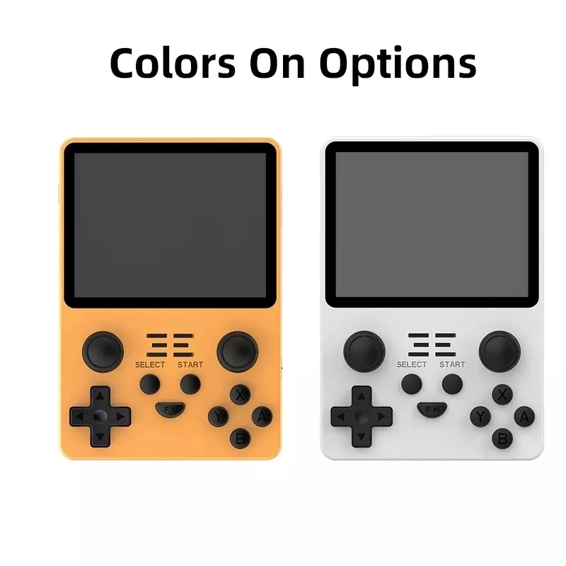 Powkiddy Rgb20S Console Di Gioco Retrò Sistema Open Source Console Per Videogiochi Portatile Con Schermo Ips Da 3.5 Pollici Con 15000 + Giochi