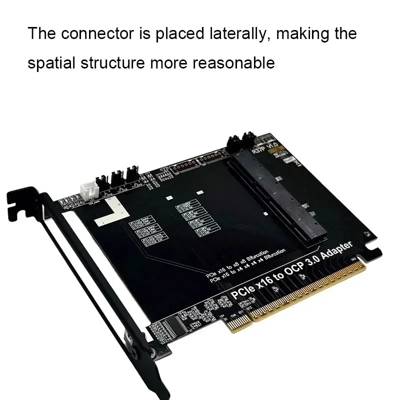 ADT-Link PCIE 4.0 x16 to OCP NIC 3.0 Gen-Z 4C+/SFF-TA-1002 Lateral