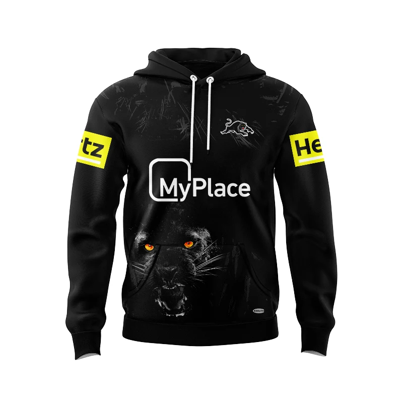 Rugby Jersey Hoodie Men Penrith Panthers
