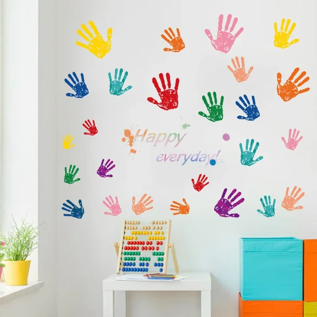 Pegatinas de pared inspiradas para niños  Pegatinas de pared Aula DE LA  ESCUELA-Vinilo para pared-Aliexpress