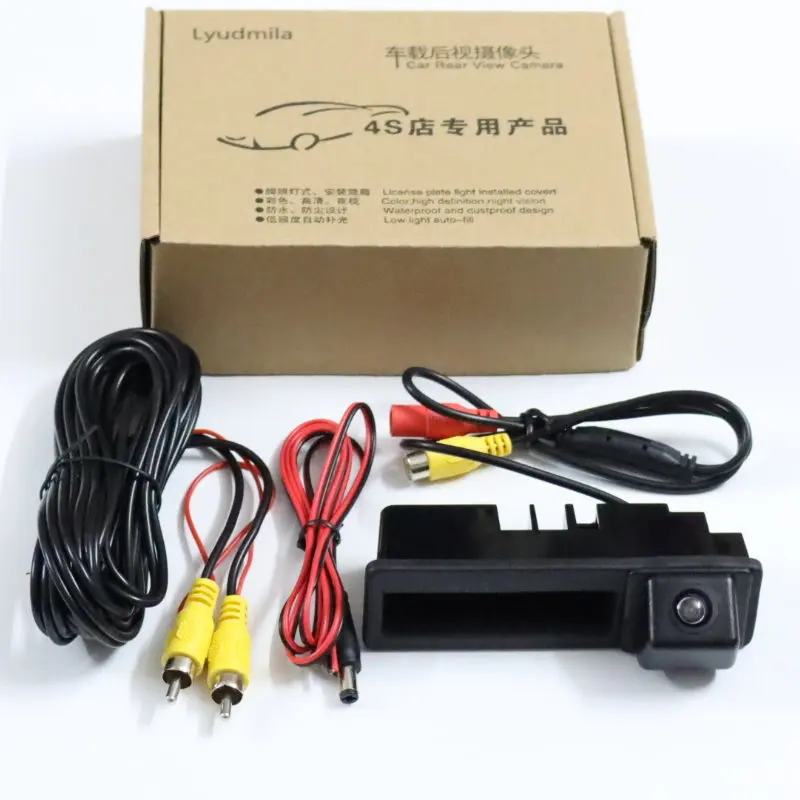 아우디 A3 8P A6 C6 A1 Q7 A4 B7 B6 S5 A6L Q5 2003-2011 고품질 후방 주차 카메라 HD 야간 투시 방수