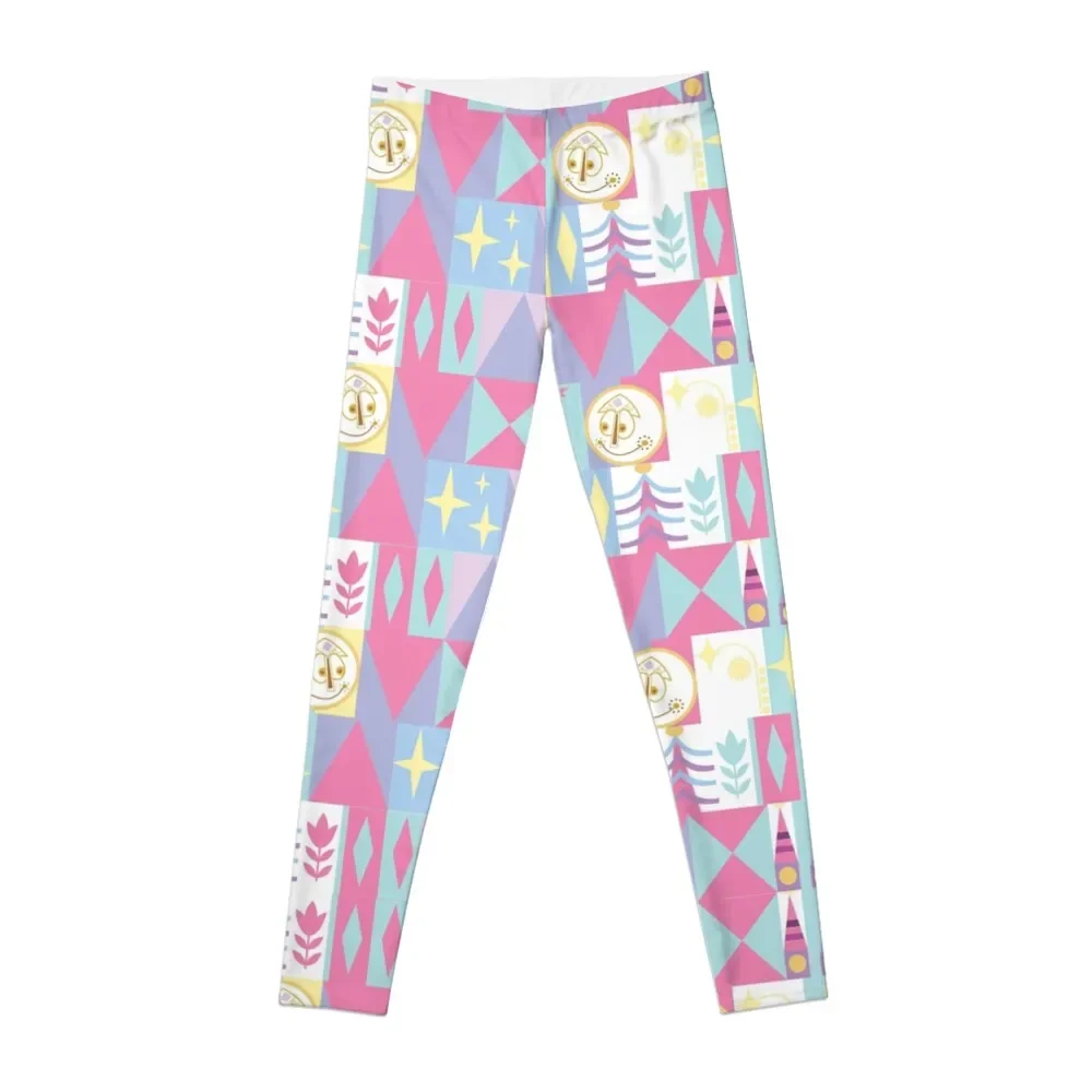 

A small world it is Afterall Leggings Sportswear woman gym gym's sportswear Womens Leggings