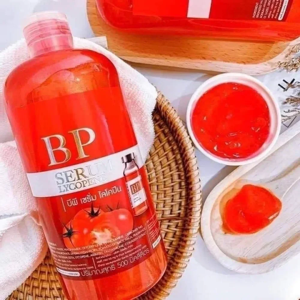 500ml Thailand Body Serum Tomato Whitening Dark Spot Dilution Essense Body Cream 5