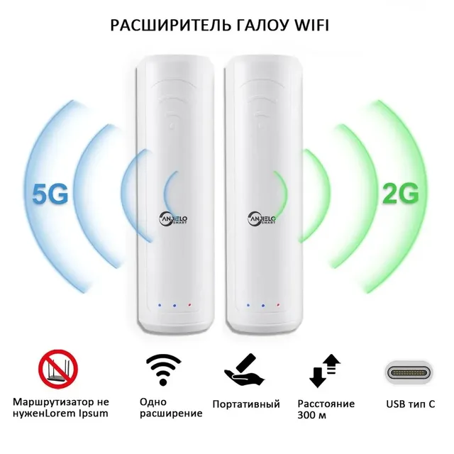 Amplificador Repetidor Amplificador SeÃ±al Wifi Potente