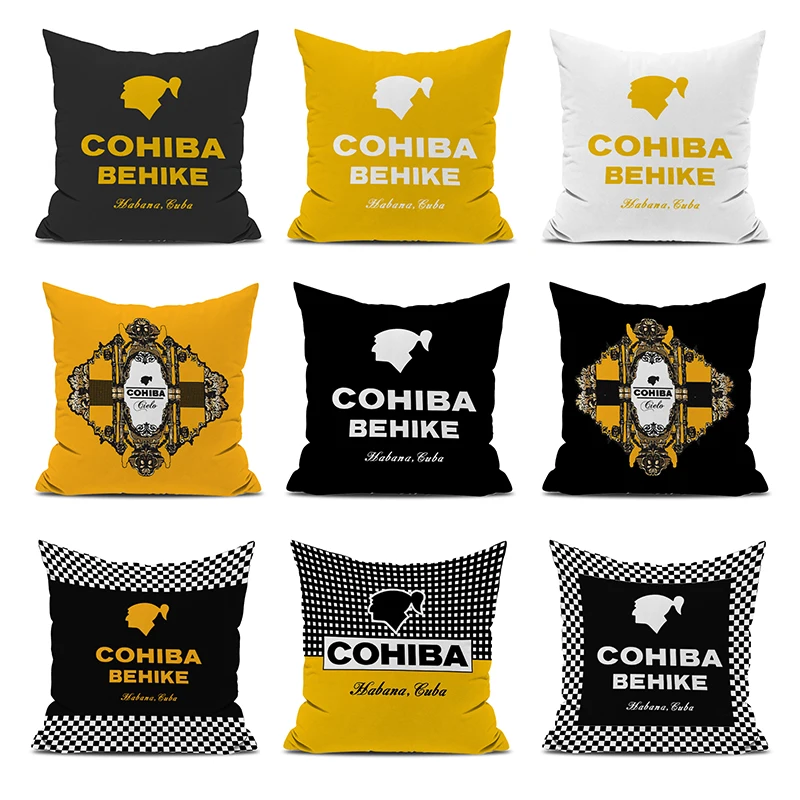 

Throw Pillow Covers for Bed Pillows C-cohiba Decorative Cushion Cover Sofa Cushions Pillowcases 50x50 Pilow Cases Car Decoration