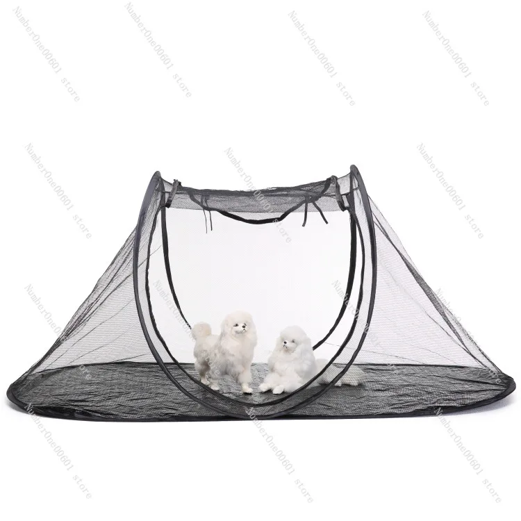 

Outdoor Camping Kennel Foldable Storage Outdoor Pet Tent Travel Mosquito-Proof Four Seasons Universal Cat Kennel