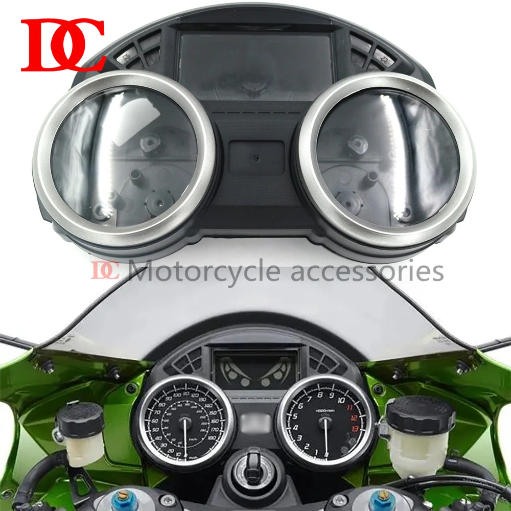 Speedometer Instrument Case Gauge Odometer Tachometer Housing Cover For ZX 14R ZX14R ZX 14R 2012