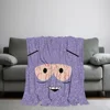 Cartoon t-toallin s-southpark Blanket Skin friendly comfort warm soft plush blanket suitable sofa living room office bedroom 2
