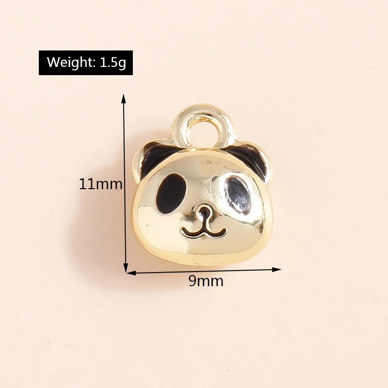 8 stücke 11*14mm niedlichen vergoldeten Schmetterling Charms Tier Anhänger für handgemachte Ohrringe Halsketten DIY Schmuck machen Accessoires – Detail 11
