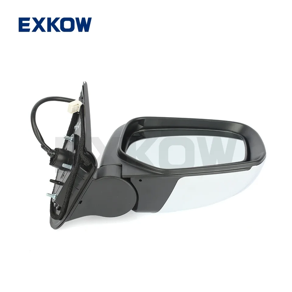 7 Wires Chrome Electric Control Rearview Door Mirror for