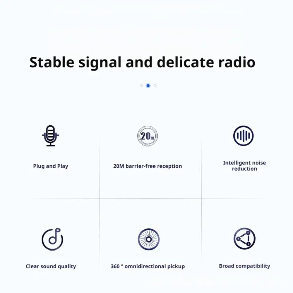 Wireless Lavalier Microphone Audio Video Recording Mini Mic for Streaming Vlogging Voice Recording Plug & Play S2cd3b97ca0854ea584406a525b0bf380a