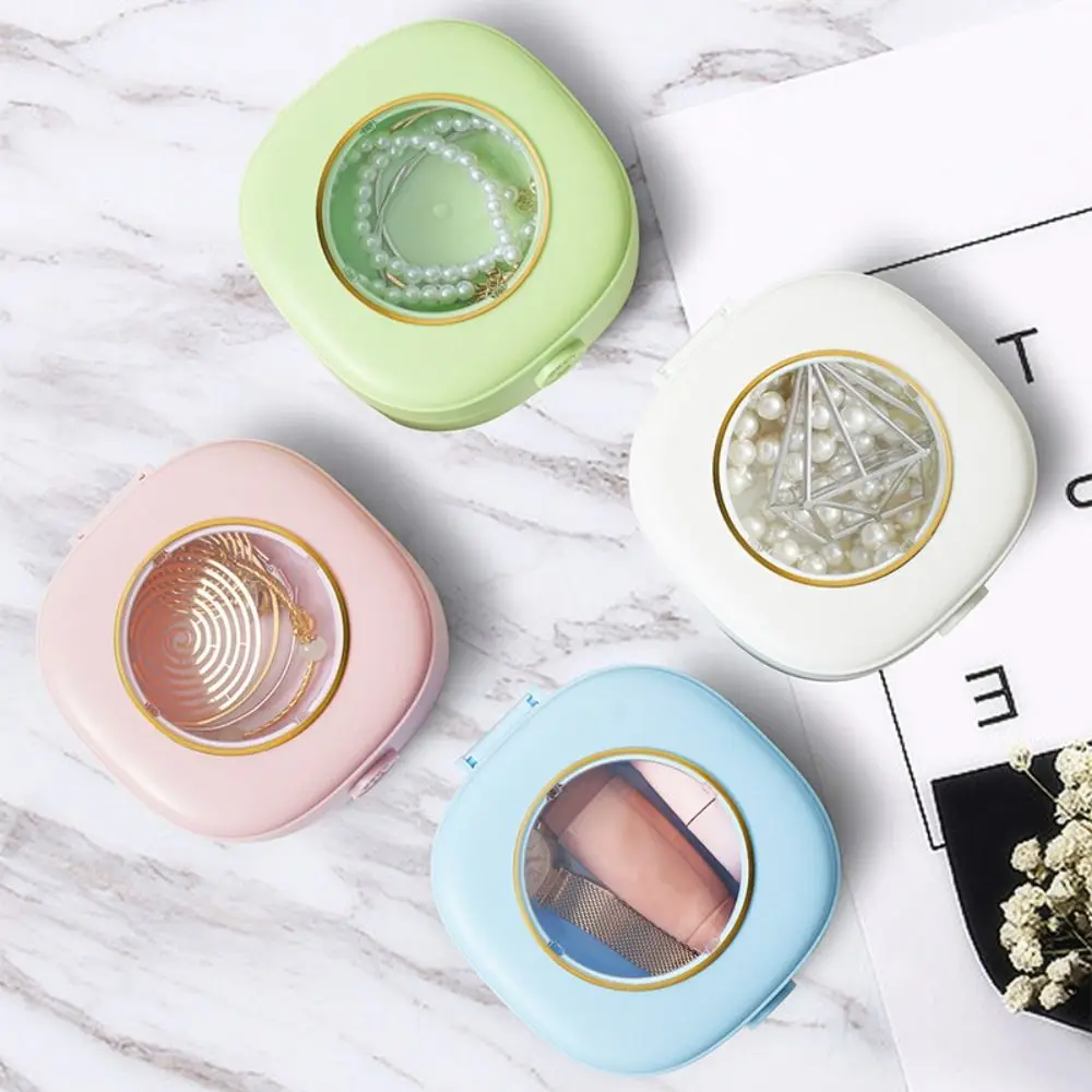 

Простой модный пластиковый кейс для ожерелья, кольца, дорожный кейс для колец, коробка для хранения, упаковка для ювелирных изделий, кейс для отображения серег