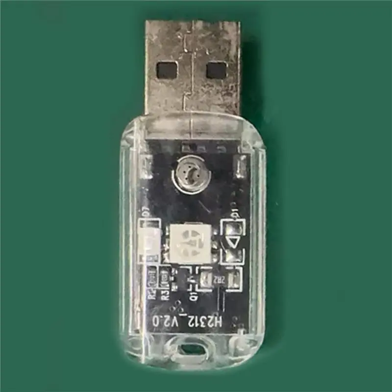 AI 에어컨 컴패니언 호환 스마트 음성 램프 10개 USB 음성 제어 램프 다채로운 야간 조명 기능