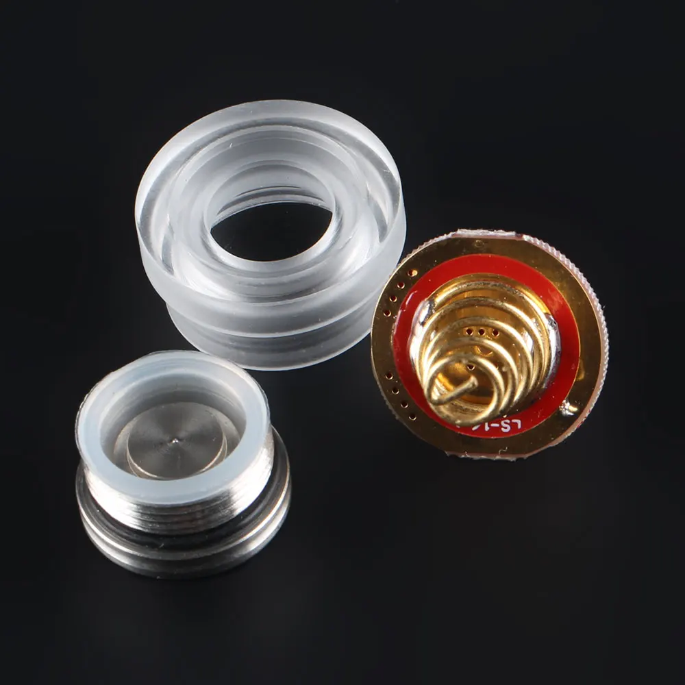 16mm Light Switch Metal Button for Replacing Silicone Buttons Suitable for (Gray and Black S2+) C8 C8+ S3 S8 S15 S21A Flashlight button light switch kit