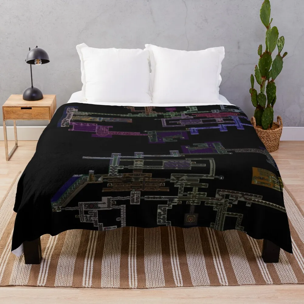 

Castlevania: Symphony Of The Night Throw Blanket Sofa Throw Blanket
