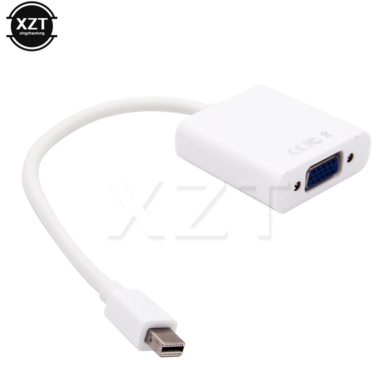 Mini Thunderbolt Mini DisplayPort Display Port DP To VGA Cable Adapter 1080P MacBook Pro iMac Mac 1pc vga cable adapter displayport to vga adapter cable