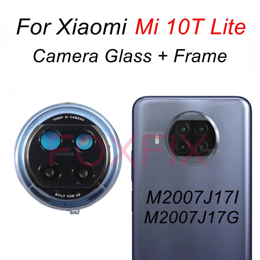 Ring Redmi 10i Front Camera Xiaomi Mi 10t Pro Camera Glass Frame