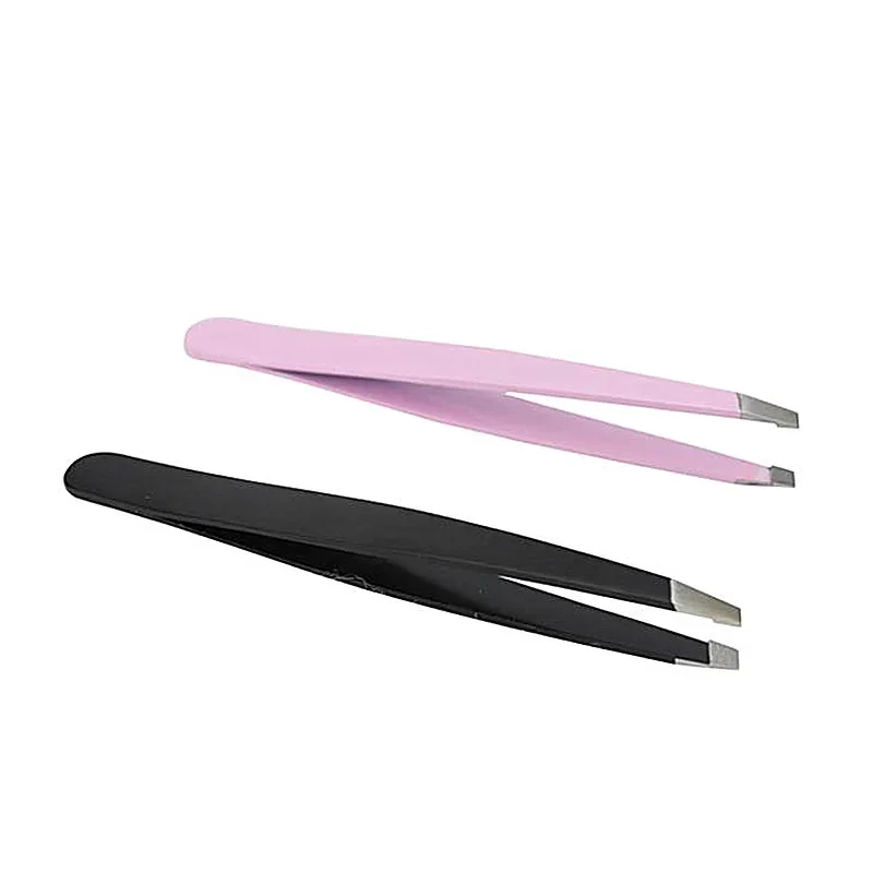 1PC Eyebrow Tweezer Stainless Steel Hair Removal Makeup Tool