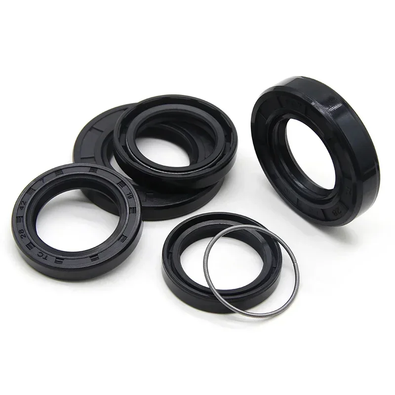 NBR 오일 씰 ID 28mm TC-28*35/38/40/42/45/47/48/50/52/55/56/62*4/5/7/8/10/12mm 니트릴 고무 샤프트 이중 립 오일 씰 가스켓