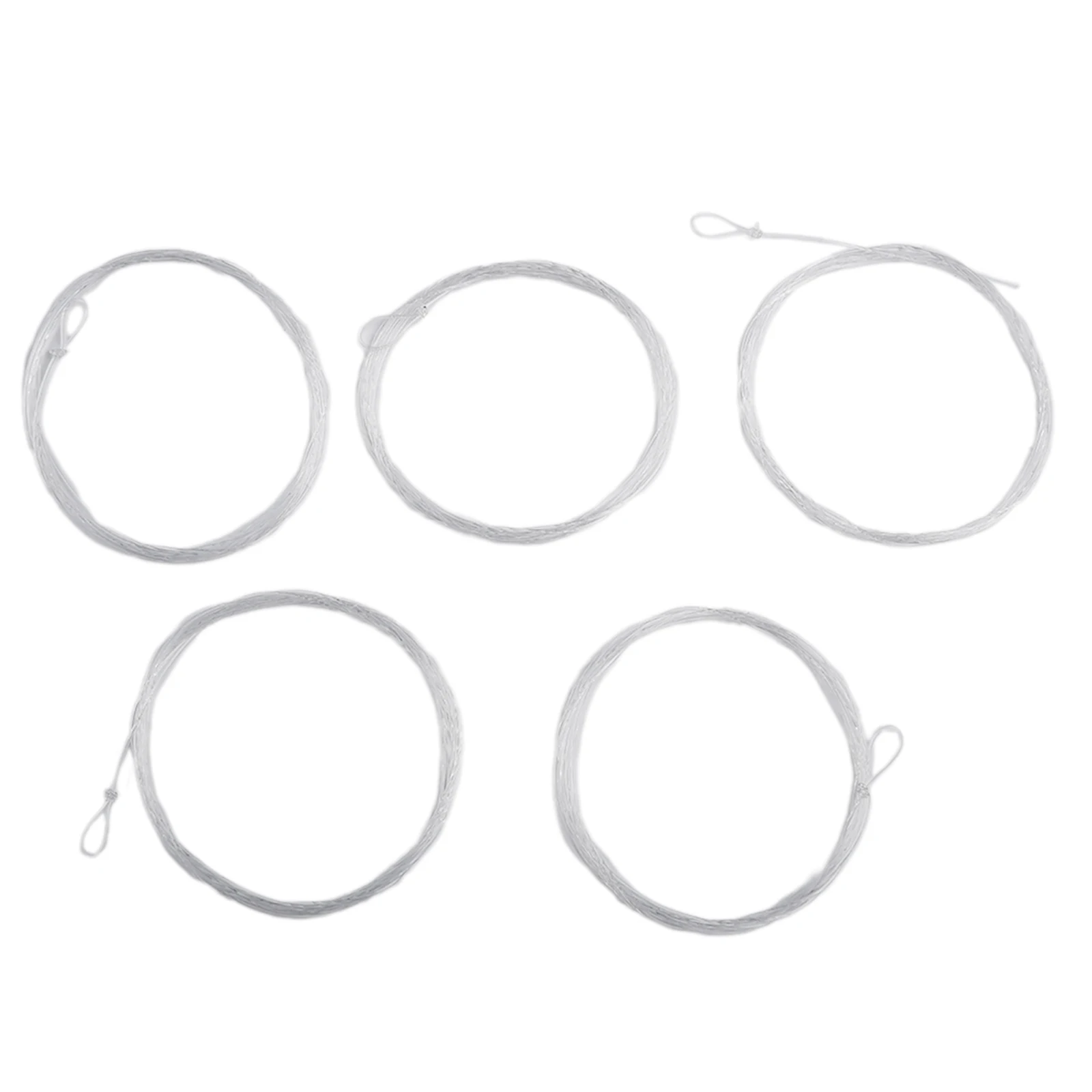 5pcs 9FT Fly Fishing Tapered Leader Fly Taper Line Leader Fishing Line With Loop Tapered Taper Leade