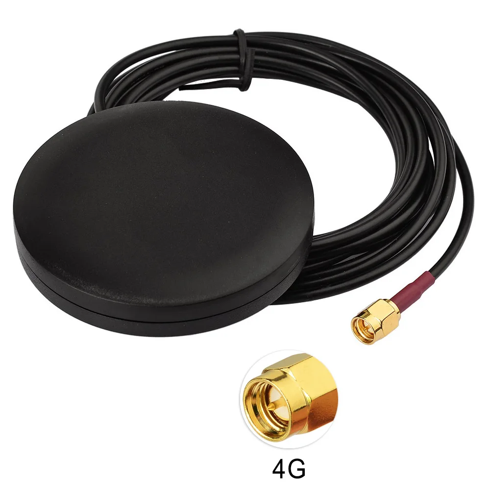 

Superbat 4G LTE Magnetic Mount Omni-Directional SMA Male Antenna for Mega Fon 4G LTE Router Cell Phone Signal Booster