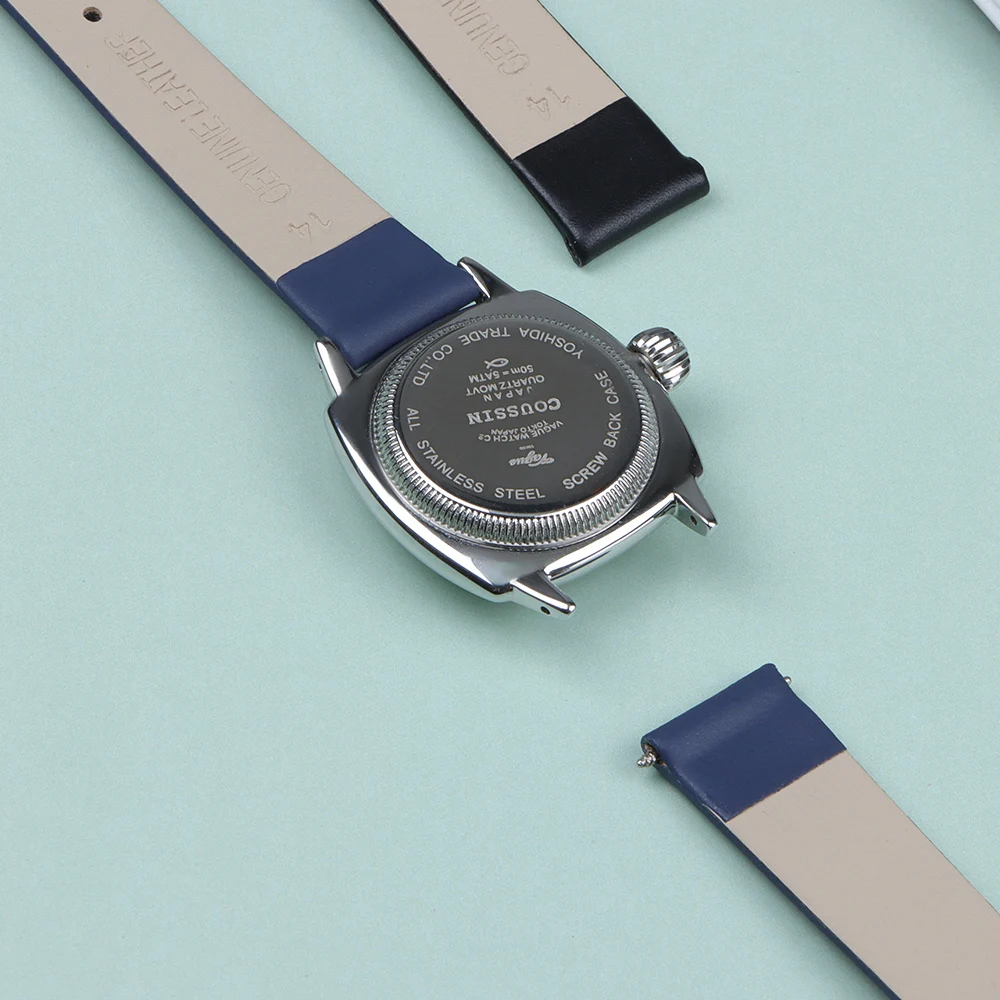 Premium Cowhide Leather Ultra Thin Soft Watch Strap Bracelet